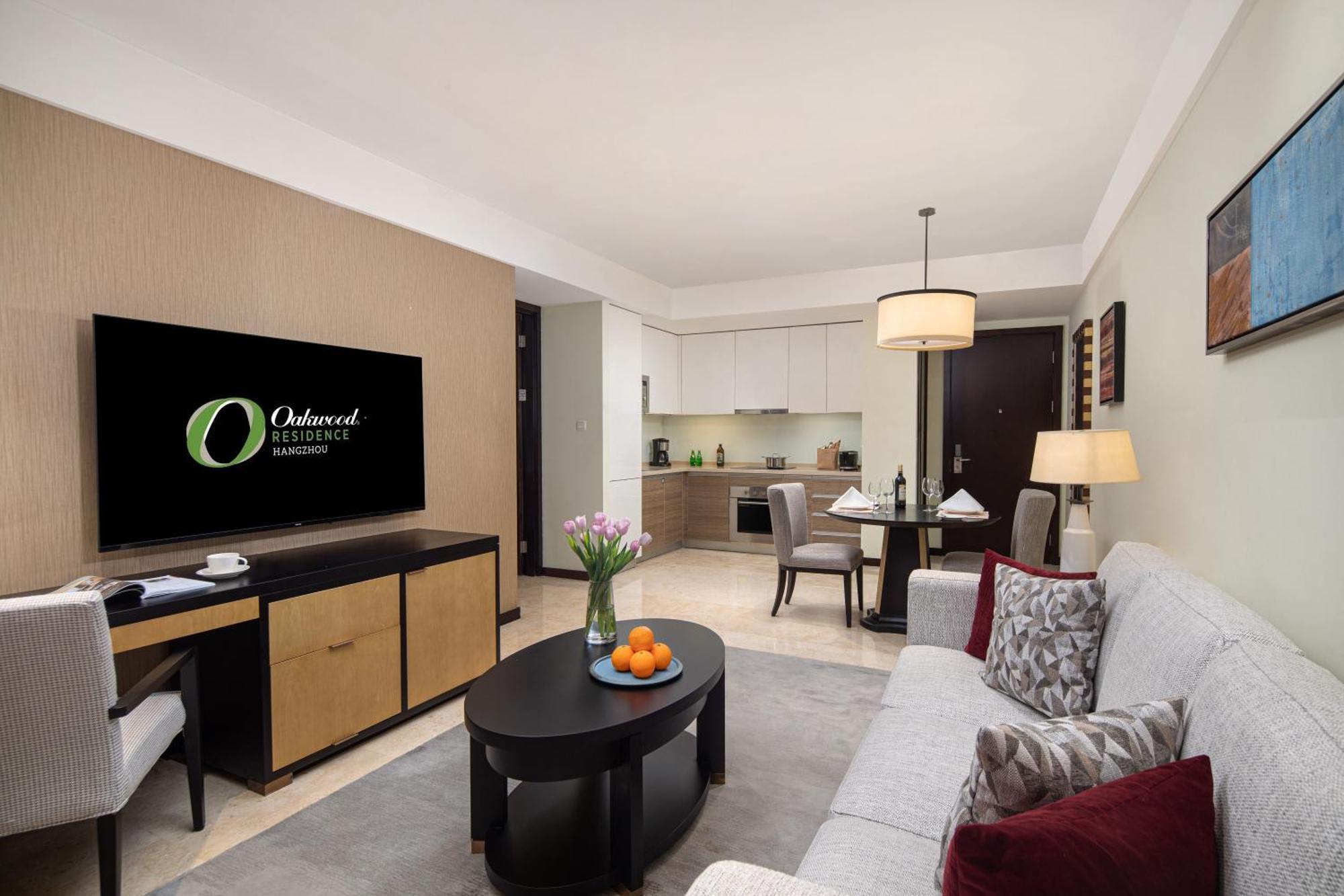 Oakwood Residence Hangzhou Extérieur photo